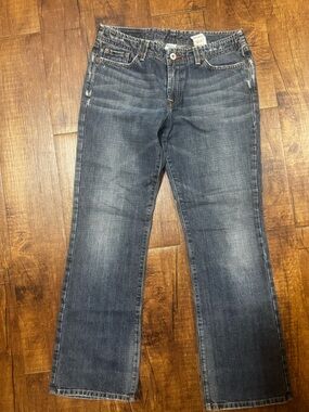 Lucky Brand Women's Straight Leg Jeans in Faded Indigo